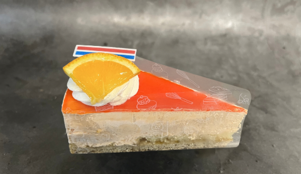 Sinaasappel kwark punt